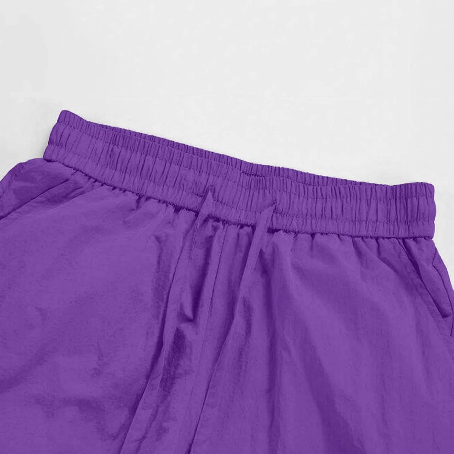 Xiaojmake Men's Pull-On Short Full Elastic Casual Gym Workout Shorts 7" Quick Dry Running Athletic Short with Zipper Pockets