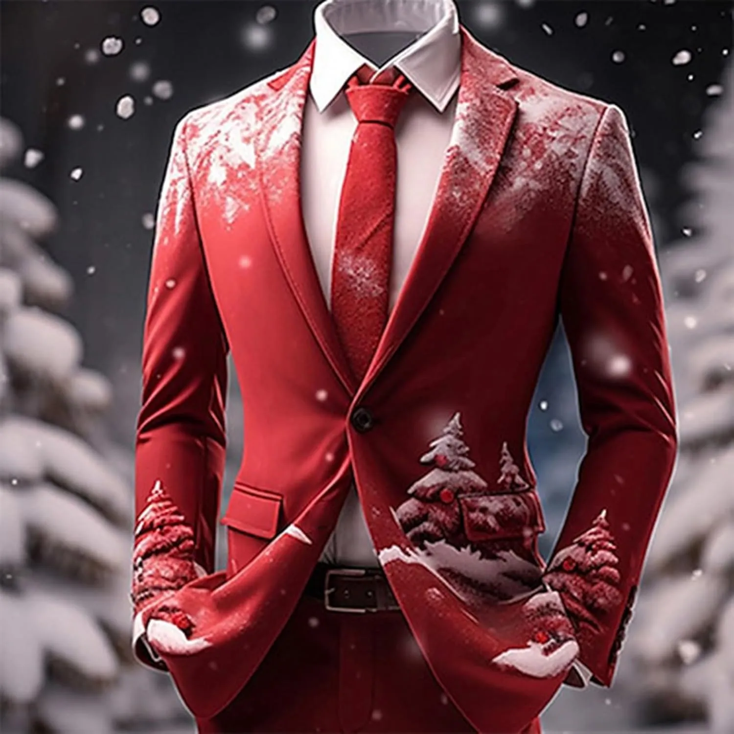 ZYXTIM Mens Floral Tuxedo Jacket Paisley Shawl Lapel Sequin Blazer Suit Dinner Party Prom Wedding Tuxedo Coat Suit Jacket